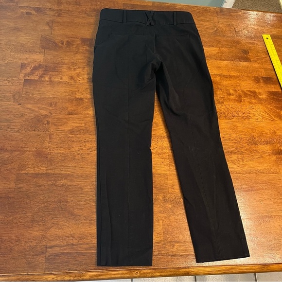 Anthropologie The Essential Slim black trouser pants size 0 - Picture 6 of 6